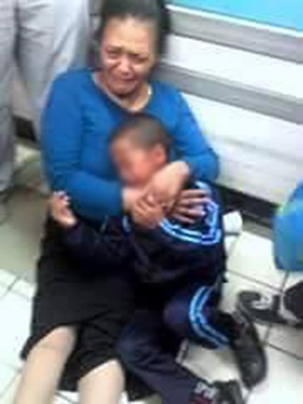 Gran, boy humiliated