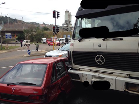 Gran survives crash