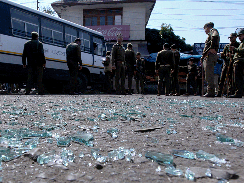 Grenade attack, India