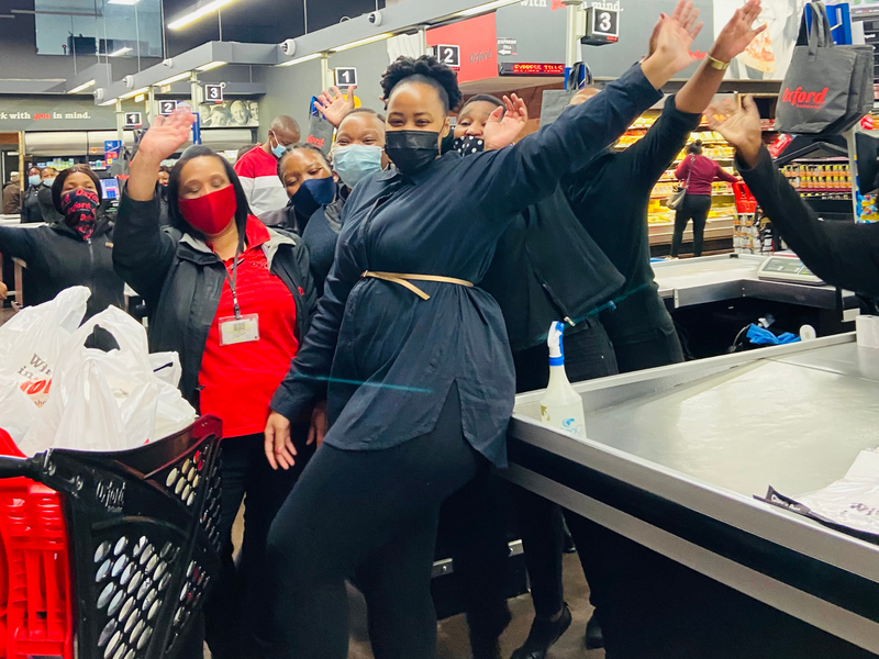 Grace DKS trolley dash