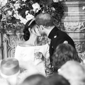 Prince Harry and Meghan share a kiss at their wedding in 2018
