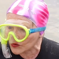 WATCH: Helen Zille makes statement by swimming in Johannesburg pothole