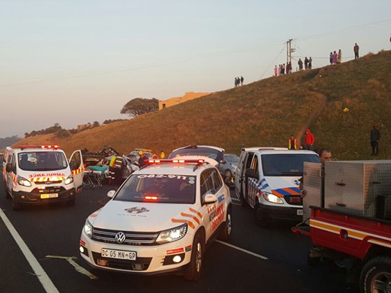 Hibberdene N2 crash