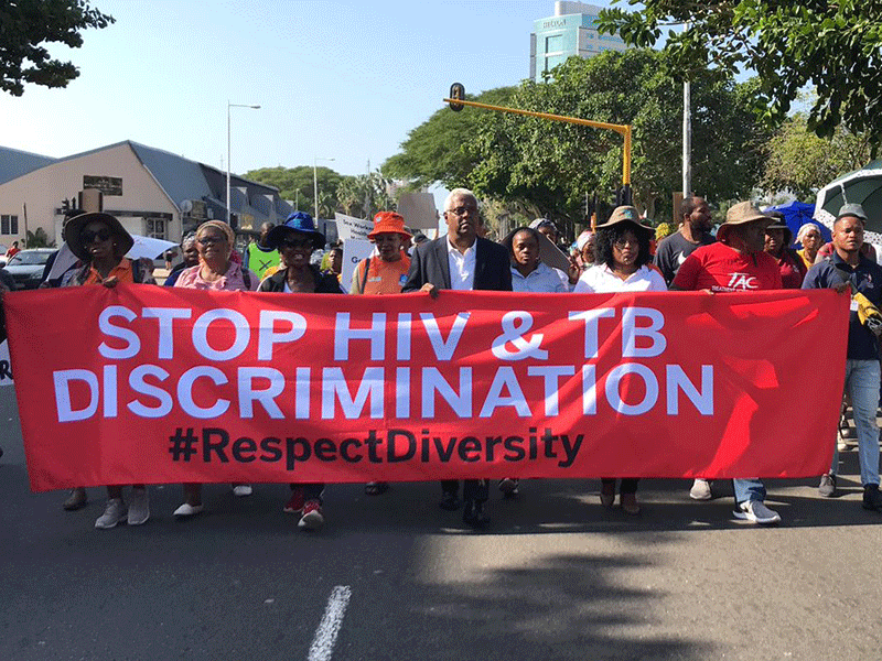 Durban march ahead of aids conference