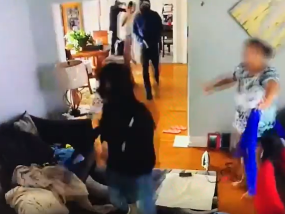 A 5-year old throws toys at robbers during home invasion