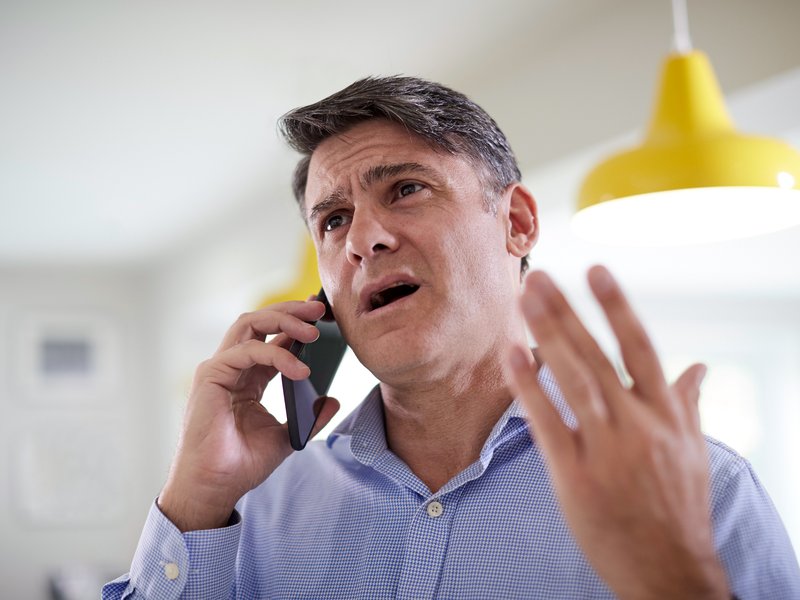 No WhatsApp calls for men over 40