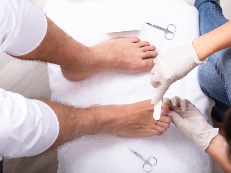 Male manicure
