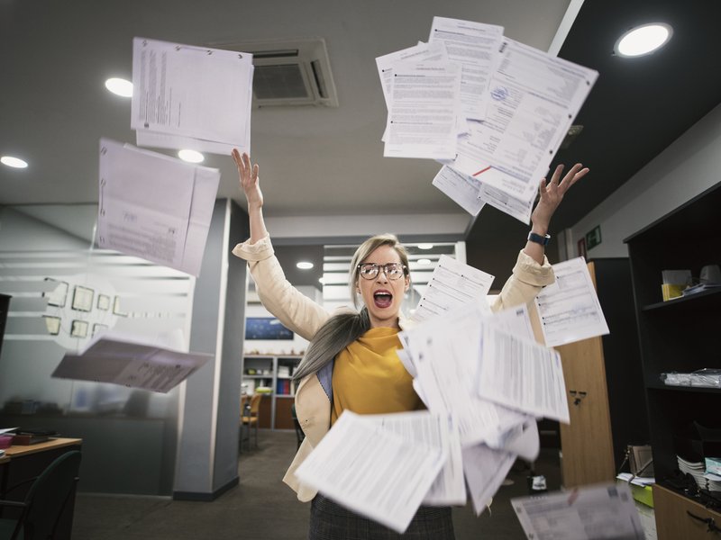Throwing papers generic