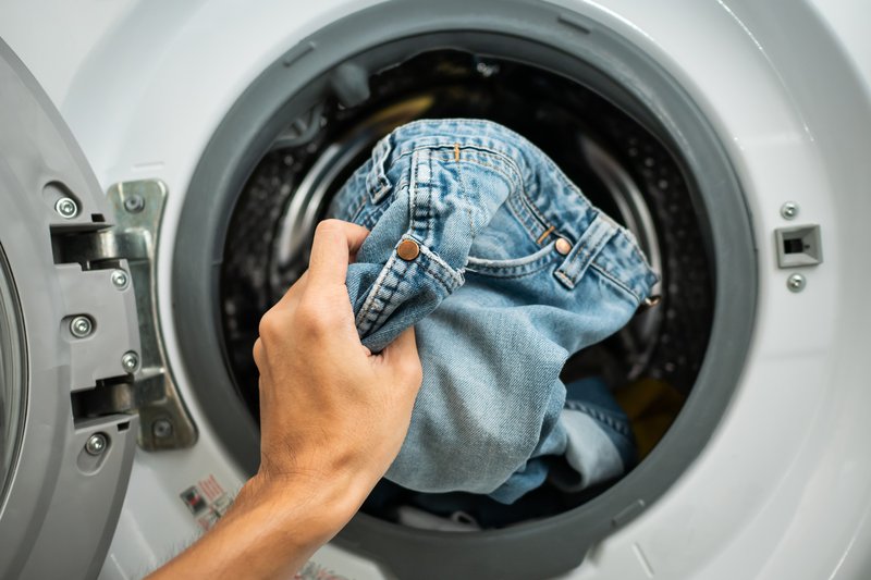 Washing clothes before wearing