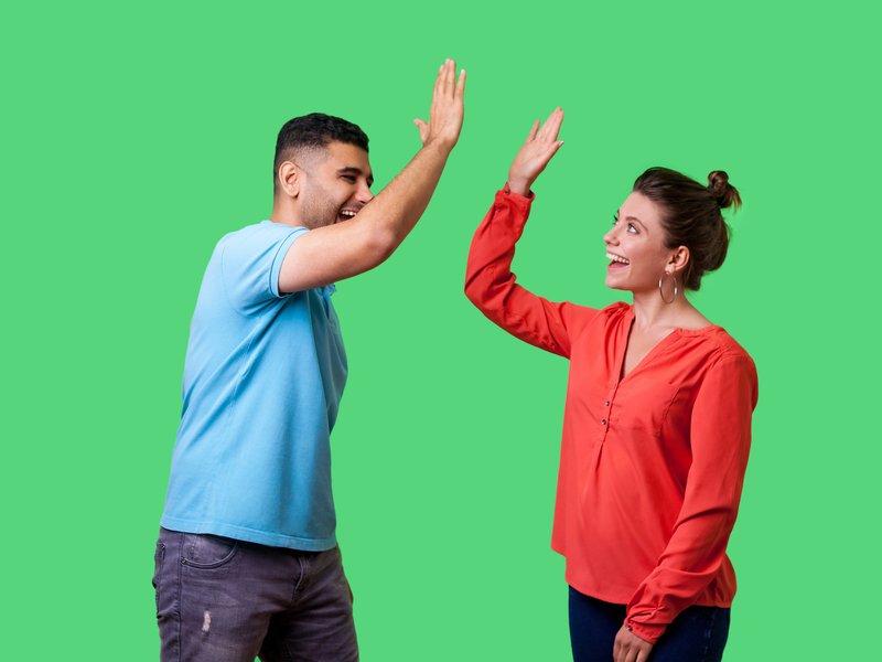 High five