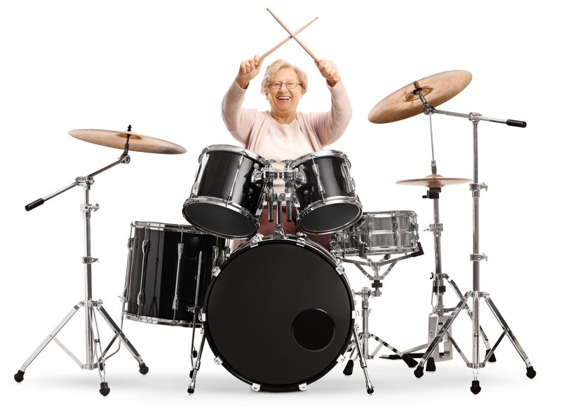 Gogo drummer