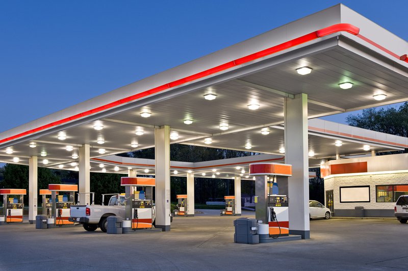 petrol gas station garage generic