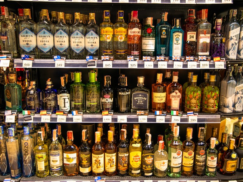 Alcohol Bottles App