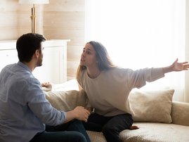 LISTEN: "My girlfriend doesn't want me working in OUR flat!"