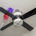 Easy ways and hacks to help you clean your ceiling fan