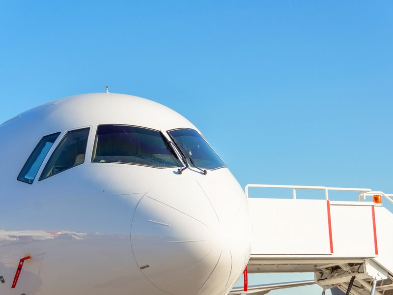 Flight nose wheel