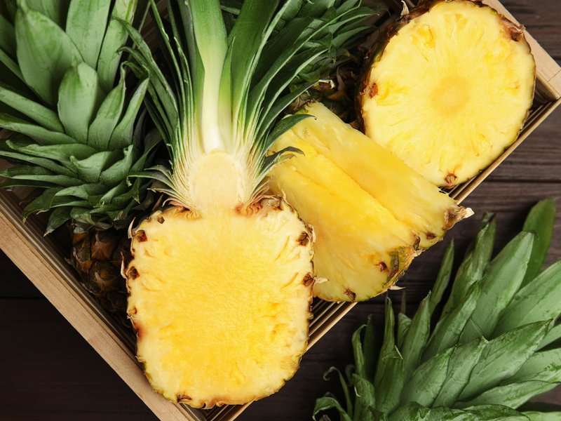 TikToker puts pineapple under microscope to show that it's actually eating you