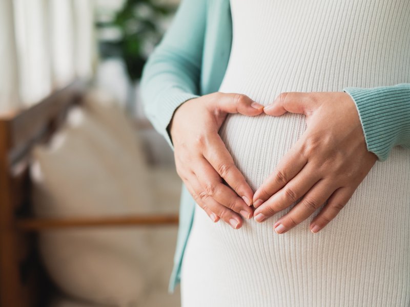 WATCH: Woman shares bizarre shape of her baby bump