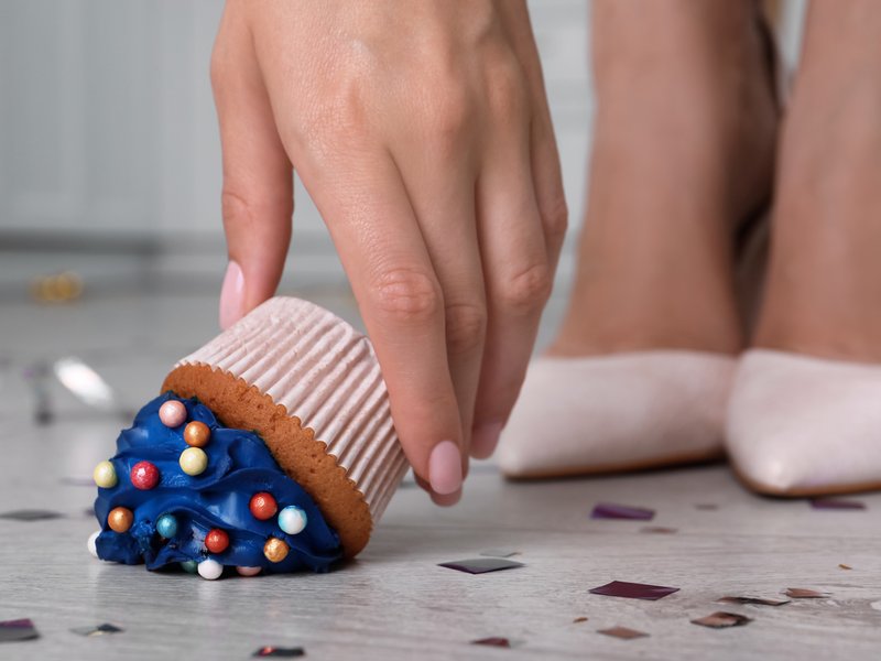 Food on the floor