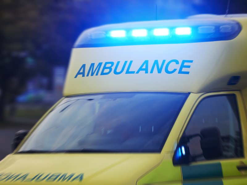 VIDEO: Student arrives in ambulance at Matric farewell