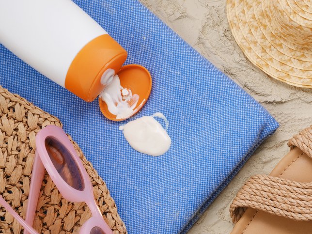 How to remove sunscreen stains