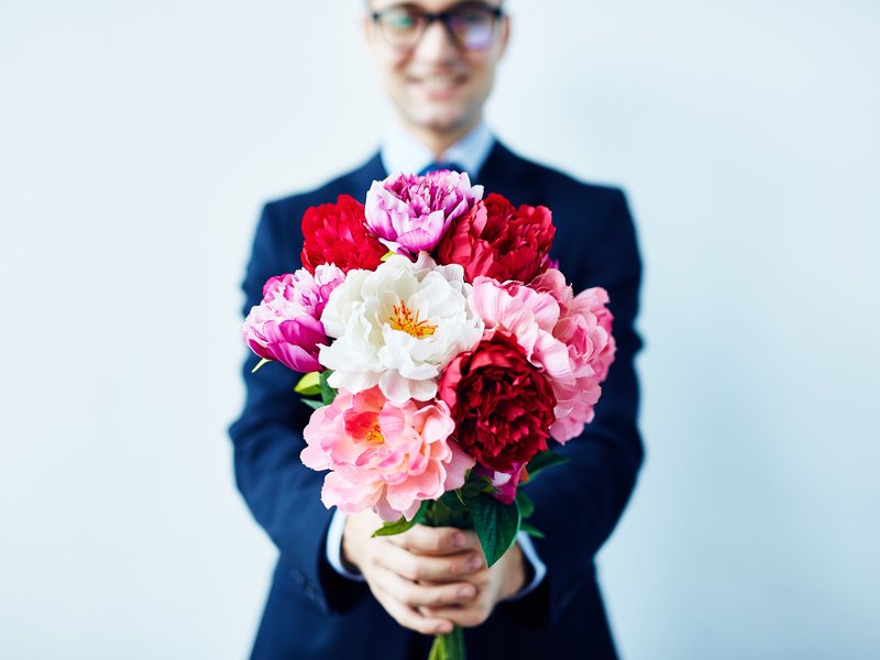 Men flowers