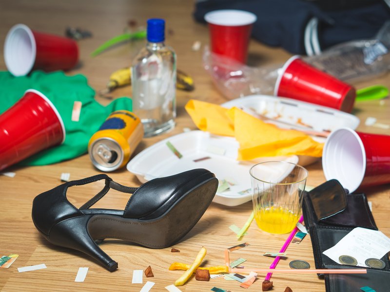 Housewarming chaos