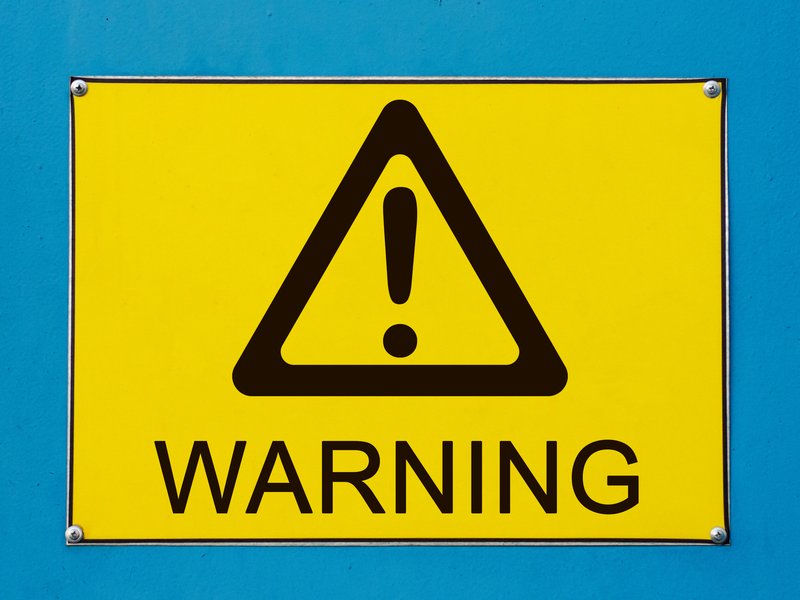 Warning sign