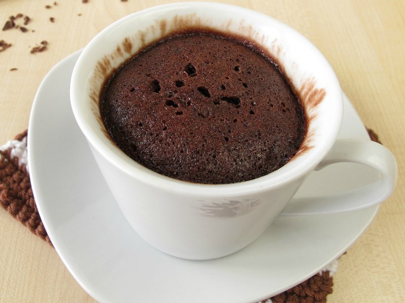 Chocolate mug cake