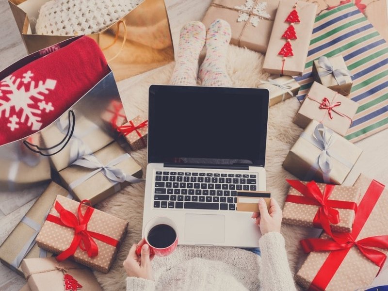 Christmas shopping online
