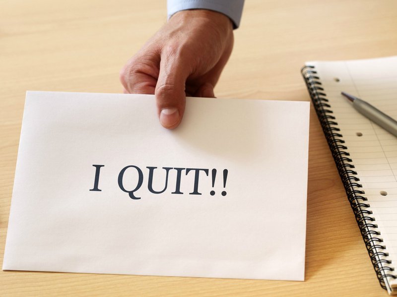 Quit job resignation letter