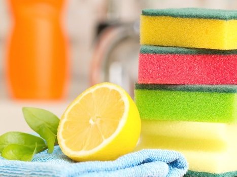 Clean with lemons