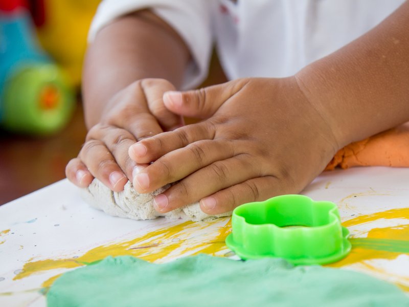 Chemical-free DIY play dough for kids