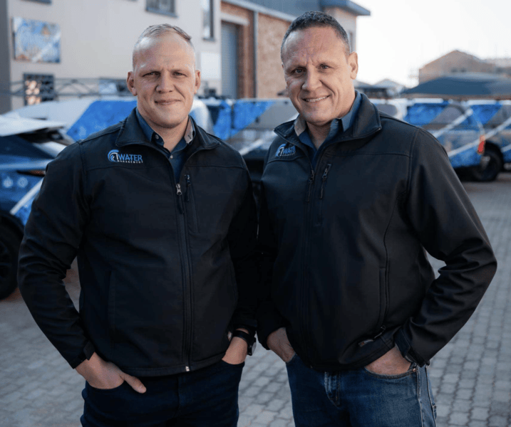iWater Management Pierre van Tonder Senior and Pierre van Tonder Junior