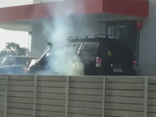 Ice cream man burnout