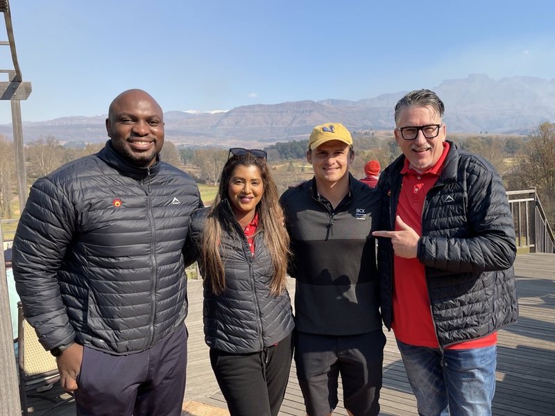 The Breakfast team had the wonderful opportunity to meet former Springbok and Sharks player Pat Lambie.
