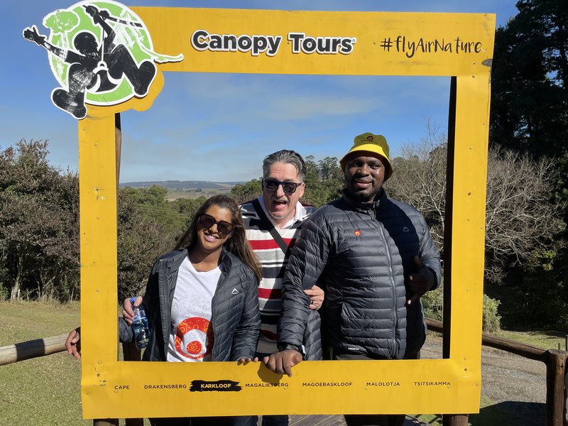 The Breakfast team went through an epic moment in zipline.