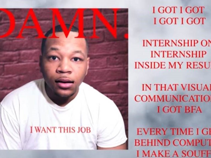 image guy applies with a rap