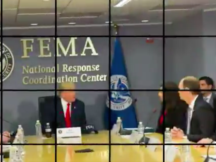 image screengrab trump funny video