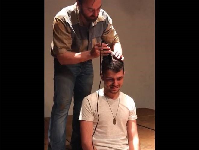 image students ahving hair helpmekaar