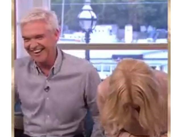 image tv hosts morning show laughing