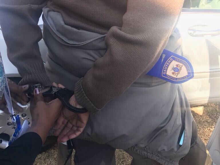 Inspector arrest