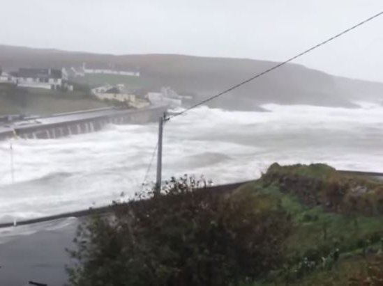 ireland storm