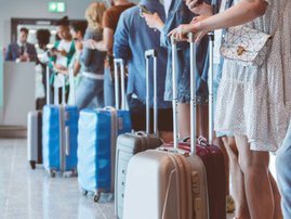 Airport queue