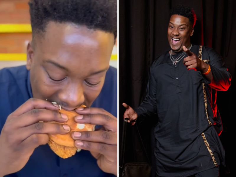 J Sbu eating