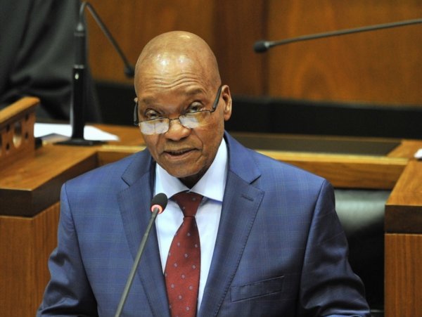 Jacob Zuma in Parliament_gallo