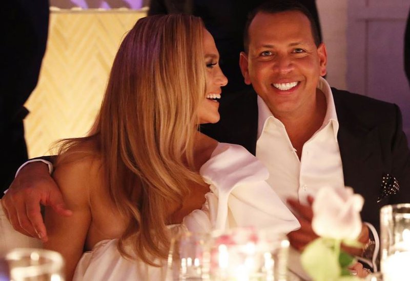 Jennifer Lopez and Alex 'A-Rod' Rodriguez