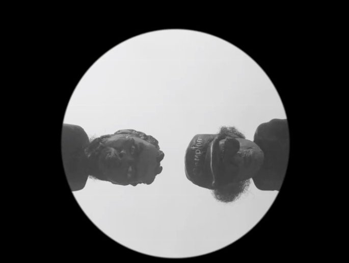 Kanye West Eazy music video screenshot