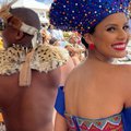 Miss SA Tamaryn Green and Ze Nxumalo