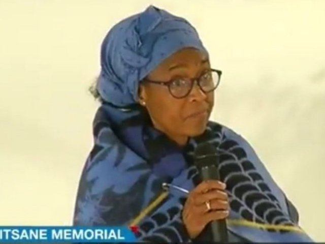 Lebogang Khitsane's sister causes drama at memorial